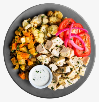 Athlete Greek Chicken With Roasted Root Vegetables - Home Fries