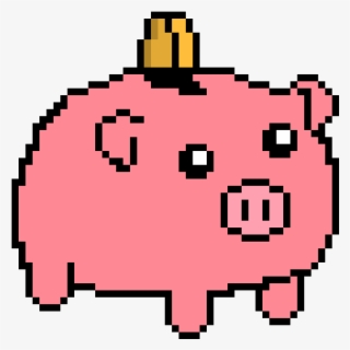 Piggybank - Piggy Bank Pixel Art