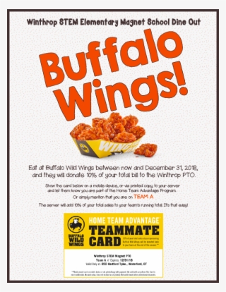 Click Here To Download The Flyer - Buffalo Wild Wings