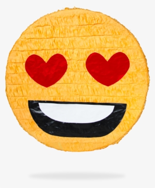 Transparent Heart Eye Emoji - Ojos Para Piñatas De Emoji