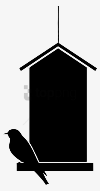 Free Png Download Bird Houses In Black And White Png - Bird Houses In Black And White