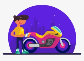Bike Insurance Claim - Cartoon