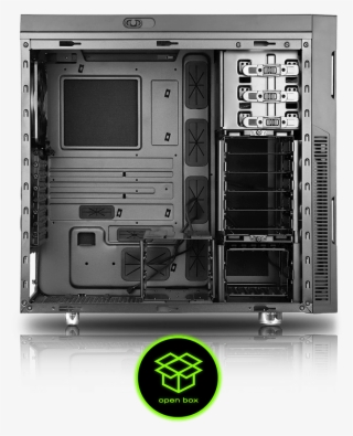 Open Box Deep Silence 1 Mid Tower Case - Electronics