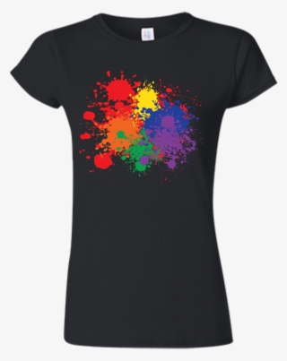 Rainbow Splash - T-shirt