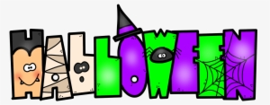Ftu Halloween Word Art - Purple And Green Halloween Clipart