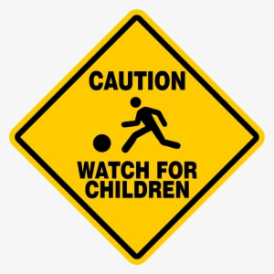 Caution Watch For Children Sign Signs Slow Playing - Share The Road Cyclists