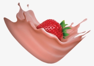 Strawberries And Cream Png - Strawberry