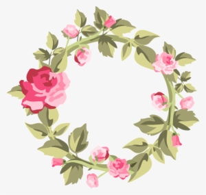 Wreaths - Floral Shabby Floral Tags Png