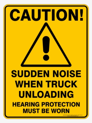 Caution Signs - Noticester M-000944 Caution Hearing Protection Required