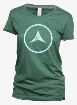 Aspinwall Distressed Icon Womens T Shirt Pine 2 - Active Shirt