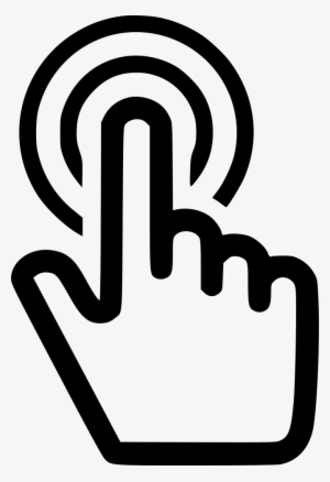 Click Finger Png Png Royalty Free Stock - Finger Point Icon Png