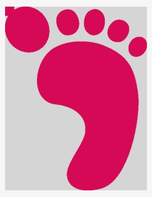 colourful footsteps clipart