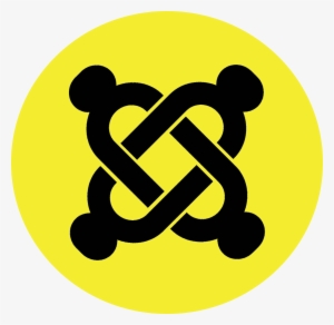 Vlab Decision Icon Round - Joomla Logo Black