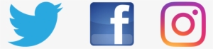 Facebook Instagram Twitter Png - Instagram Twitter Facebook Logo Png