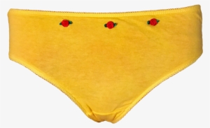 Yellow Rose Panty - Panties