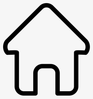 House Outline - - Transparent Background Home Icon Png