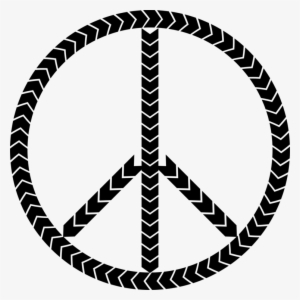 Tread Tire Peace Symbols State Of The Union - Peace Sign Emoji Clipart