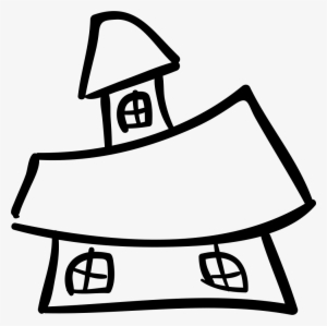 Halloween House Building Outline - Building
