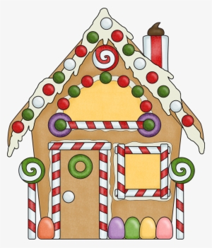 Interior Designs Clipart House Outline - Gingerbread House Clipart Free