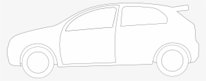 Rally Car Side View Shape Clip Art Transparent - Shape Of A Car