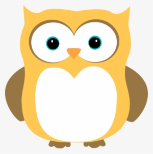 Yellow And Brown Owl - Owl Clipart Black Background