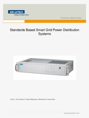 Standards Based Smart Grid Power Distribution Systems - Advantech Corporation