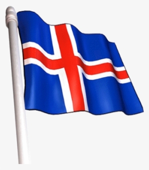 Banderas De Europa - Iceland Flag Animated Gif