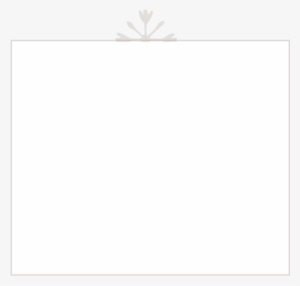 Border White Flourish - Silhouette