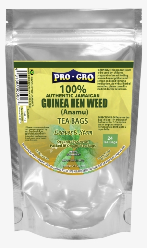 Guinea Hen Tea Bag Mockup - Doypack