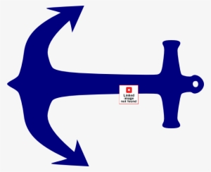 Blue Anchor Clip Art At Clker Com Vector Online - Blue Anchor Clipart