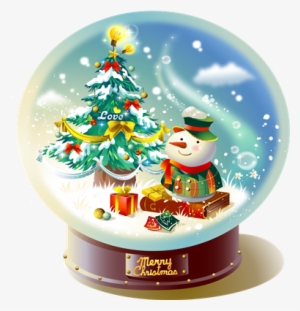 Snow Globe - Bola De Cristal Navideña