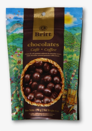 Dark Chocolate Covered Coffee Beans - Dark Chocolate Covered Coffee Beans Bag (6 Oz)