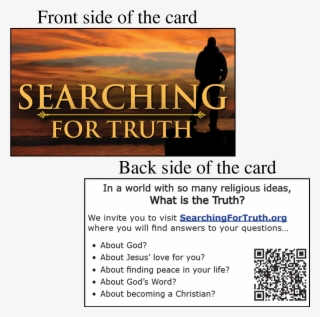Searching For Truth Invitation Card - Land Public Transport Commission
