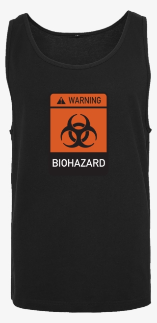 Biohazard T-shirt Tanktop Men Black