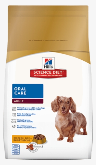 Hill's Science Diet Adult Oral Care Chicken, Rice And - Science Diet Sensitive Skin And Stomach