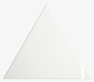 White Glossy - Triangle White Logo Png