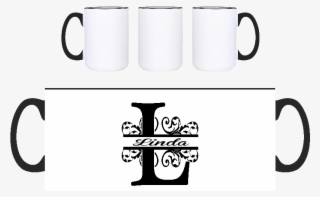 Split Letter Mug - Teacup