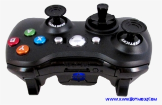 Black Xbox Controller Png Pro Black Xbox 360 Controllerblack - Game Controller