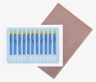 Happy Birthday Candles - Construction Paper