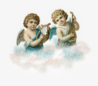 Angels With Musical Instruments Png
