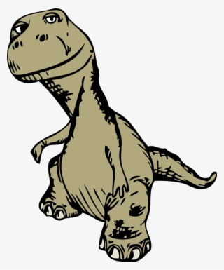 Free T-rex Sketch Clip Art