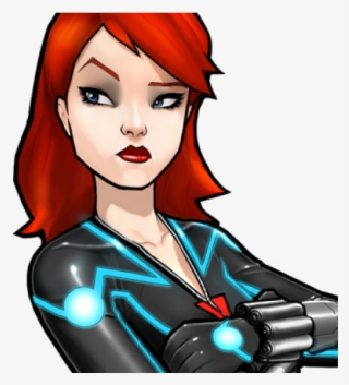 Black Widow Clipart Face - Avengers Academy Black Widow