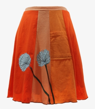 Mum Applique Skirt - Miniskirt