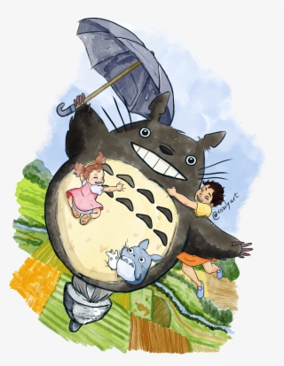 This Is My Entry For A Totoro Contest I Would Really - Cartoon