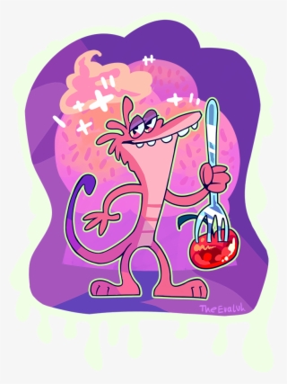 Yummy Lizard - Illustration