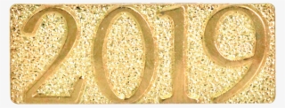 2019 Chenille Pin - Gold