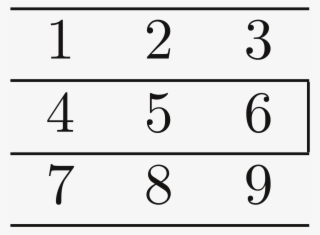 Partial Vertical Line Add - Latex Array