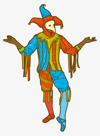 Bape Drawing Draw - Venice Carnival Characters Transparent PNG ...