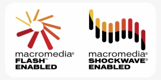 Macromedia Flash Enabled Logo Png Transparent - Graphic Design