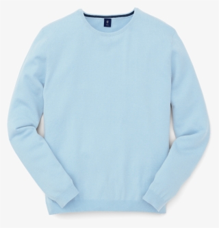 Cashmere Blend Crewneck Sweater - Sweater